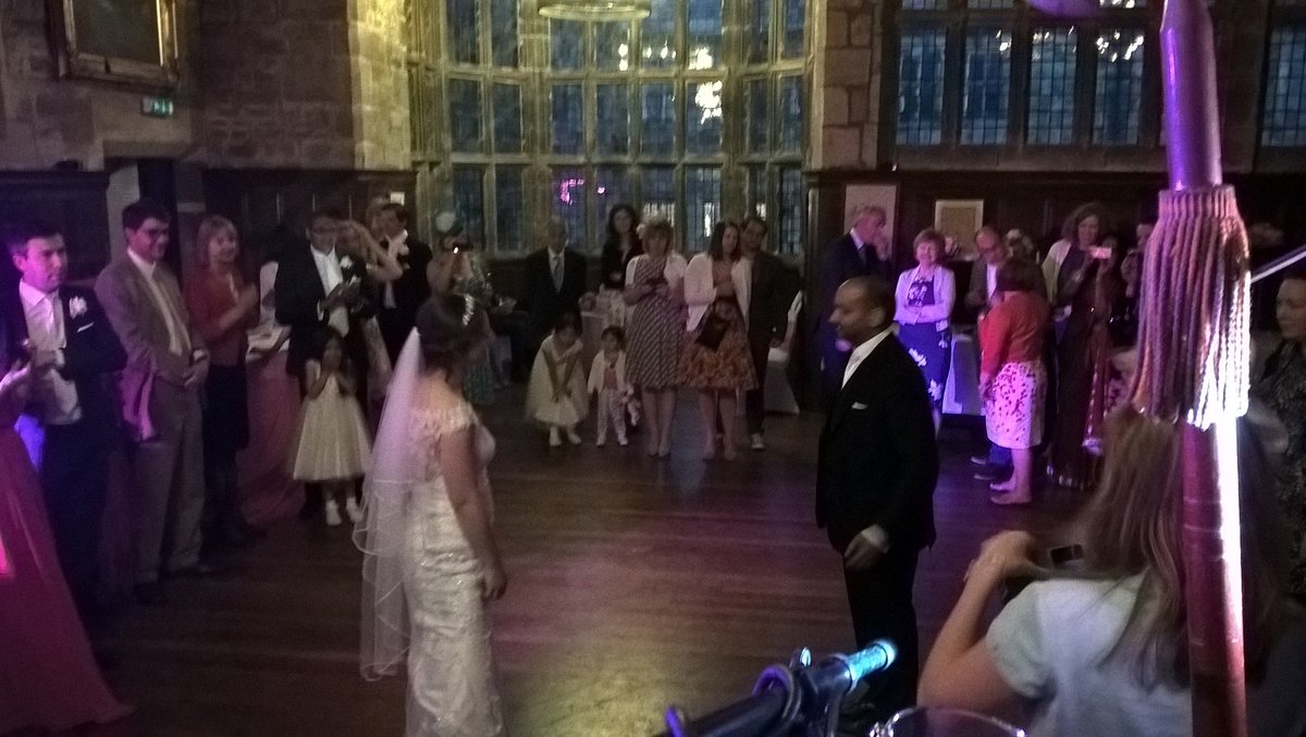 Great view from the stage last night <a href="/HoghtonTower/">Hoghton Tower</a> with <a href="/harlequinbanduk/">Harlequinband</a>