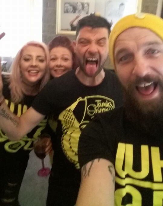 blackwolftrap's tweet photo. Word on the street is the #TeamShoon mad crew are on route to the Capital city to cause a ruckus at @StramashEdin 😆✊ https://t.co/lZgPzU3HMT