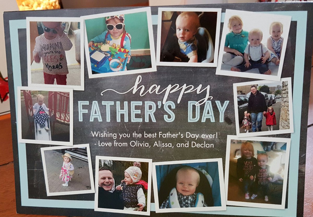 father's day collage frame
