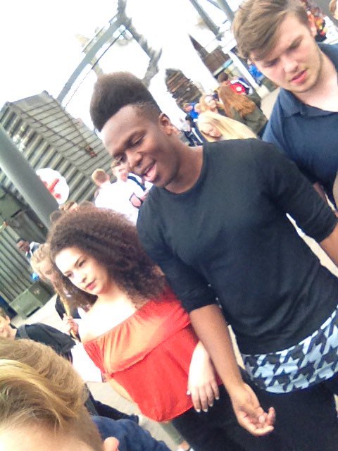 Still can't believe it that the other day I bumped into Ksi at Thorpe park @KSIOlajidebt