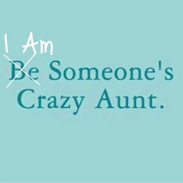 KLF31's tweet image. And damn proud of it! 😁 #crazyauntie