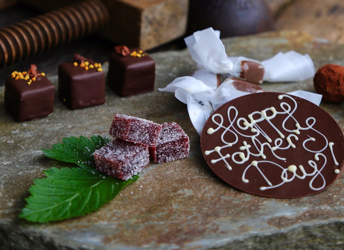ClayoquotLodge's tweet photo. #HappyFathersDay. Chef Merri salutes dad guests past &amp; present with dark chocolate, fruit gelees, housemade caramel https://t.co/h1pzwSvndE
