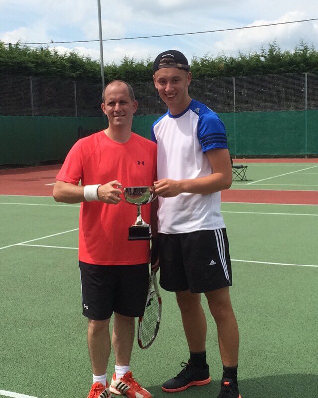Joel_coaching's tweet photo. Doubles champions 3 years running, well played today 🎾🎾 @steviehib https://t.co/LVHJeUN9H9