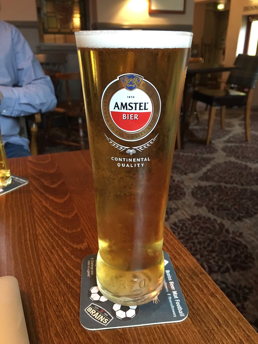 Having a cheeky <a href="/AmstelBier_NL/">Amstel Bier</a> Thinking of <a href="/dennisvork/">Dennis Vork</a> and my friends at <a href="/BBS_ABC/">BrassBandSchoonhoven</a> #IechydDa