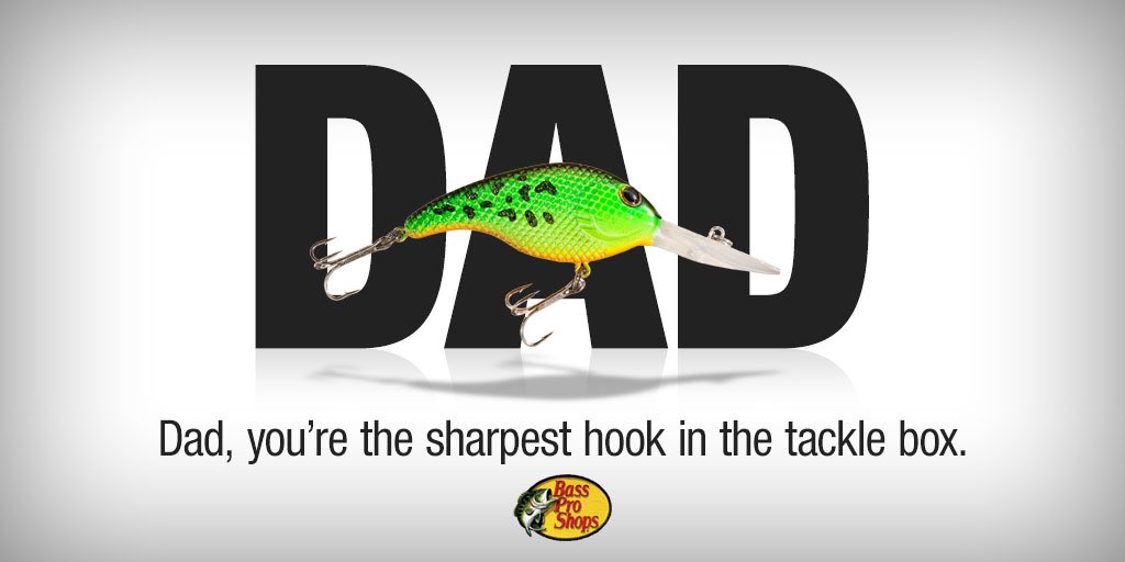 BassProShops's tweet photo. Celebrate the best Dads today with one of our eCards. Retweet to win a $100 Bass Pro gift card! #FathersDay https://t.co/X3eGsjAwYt