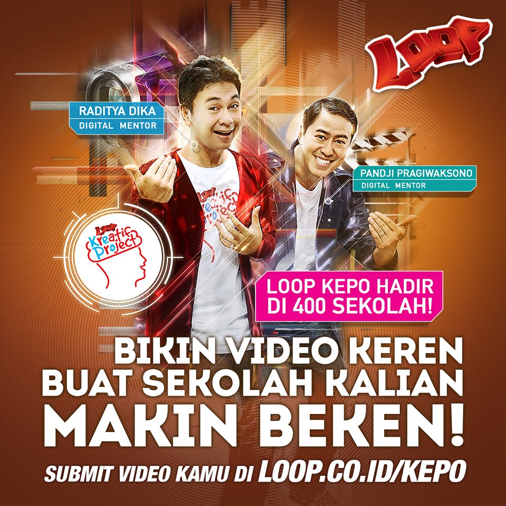 Menangin uang 50 juta atau Samsung S7 dengan pamerin video sekolah kamu di loop.co.id/kepo

#LOOPKePo