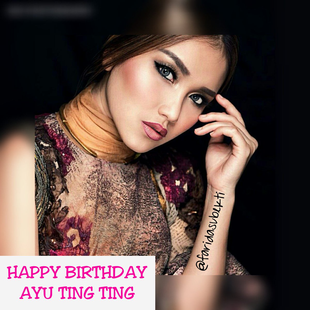 FaridaNinik's tweet photo. @aytingnew92 happy besde dear .... wish you all de best 
#24tahunayutingting https://t.co/lBQ3Qje9Y5