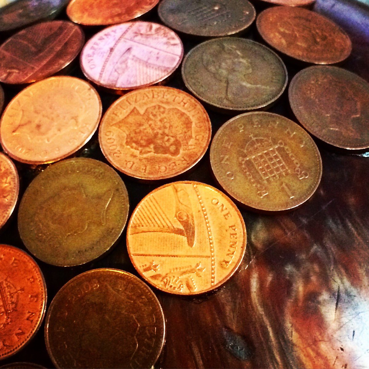 _pennything's tweet photo. Beginnings of a #penny #ball outdoor #garden #ornament, doing in spare time here &amp; there as to not become a chore 😌👍 https://t.co/peuik616dG