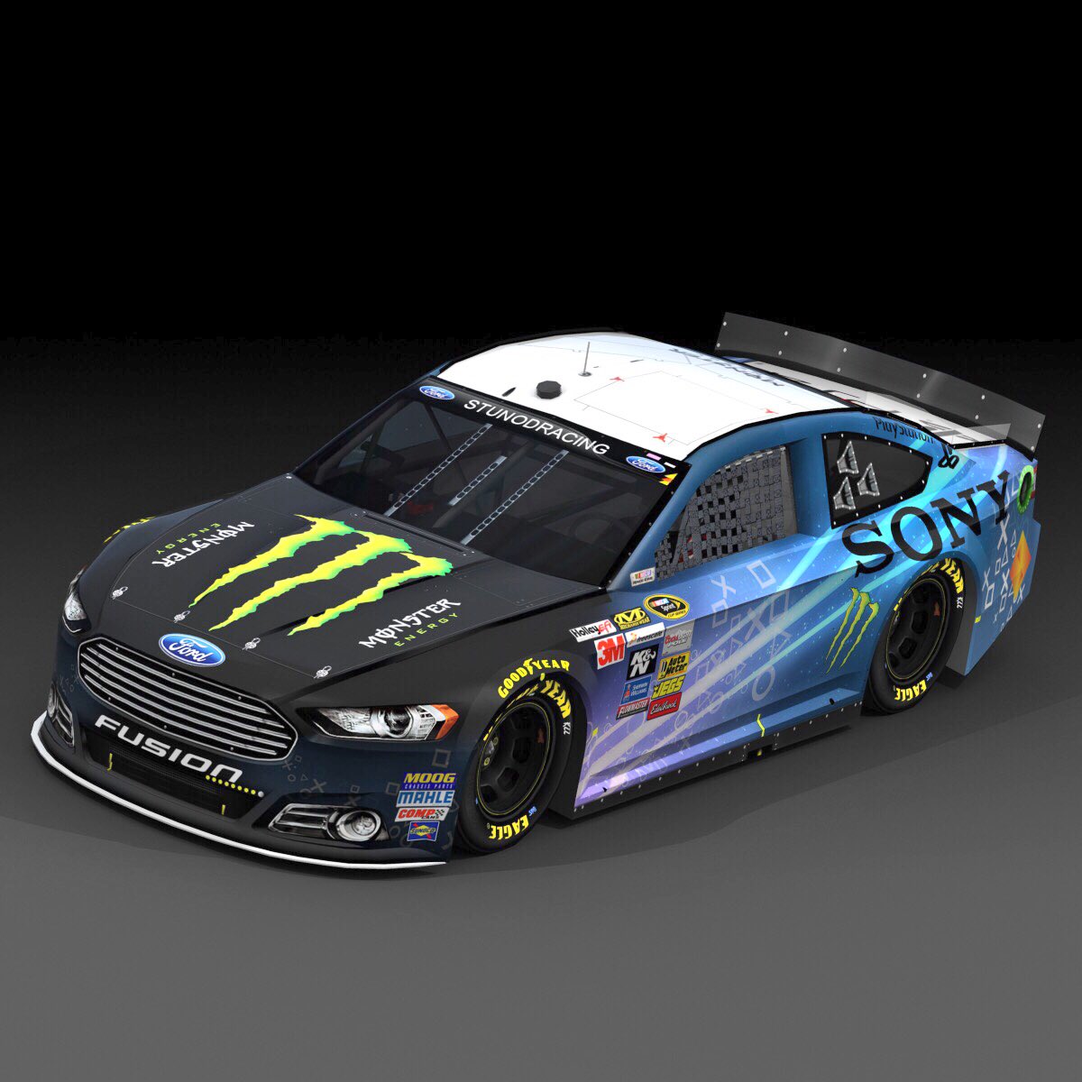 StunodRacing's tweet photo. @KurtBusch got an idea for ya... If you could get @PlayStation along for the ride next year! https://t.co/qcFHOFBjjc