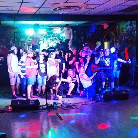 KillingRapunzel's tweet photo. From the album release party #killingrapunzel #oncearoud #artistsunknown #Kenxi #rock #metal #music #takingcontrol https://t.co/42PfSTccBe