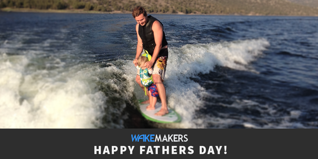 Happy Father's Day to all the rad dads out there. Have fun on the lake today!