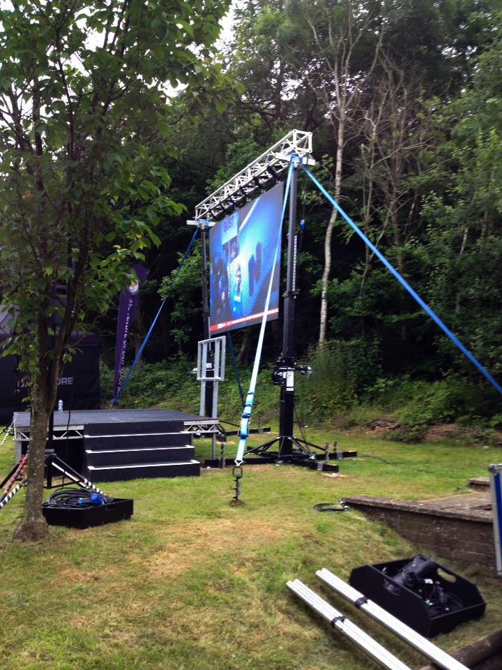 bigscreenmedia's tweet photo. Screens up for the CPSA World English Sporting Championship. https://t.co/RzHr3peKG2