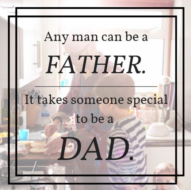 Happy Father's Day to all the special dads out there.