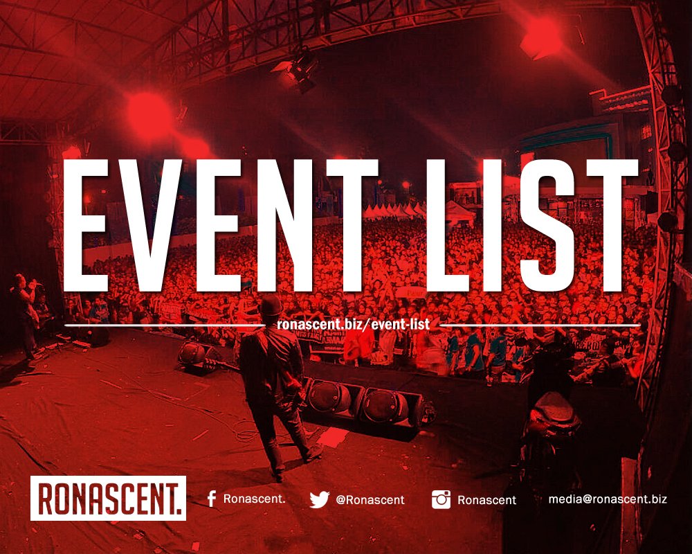 Update jadwal event terbaru di ronascent.biz/event-list/, datang, support, &amp; perluas network kalian #Surabaya