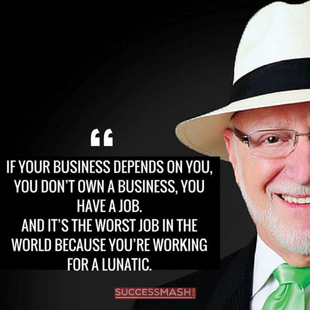 Success_Mash's tweet photo. If your business depends on you, you don't own a business, you have a job. And it's the… https://t.co/B8JZGG0gkB https://t.co/MJjRwiCU7c