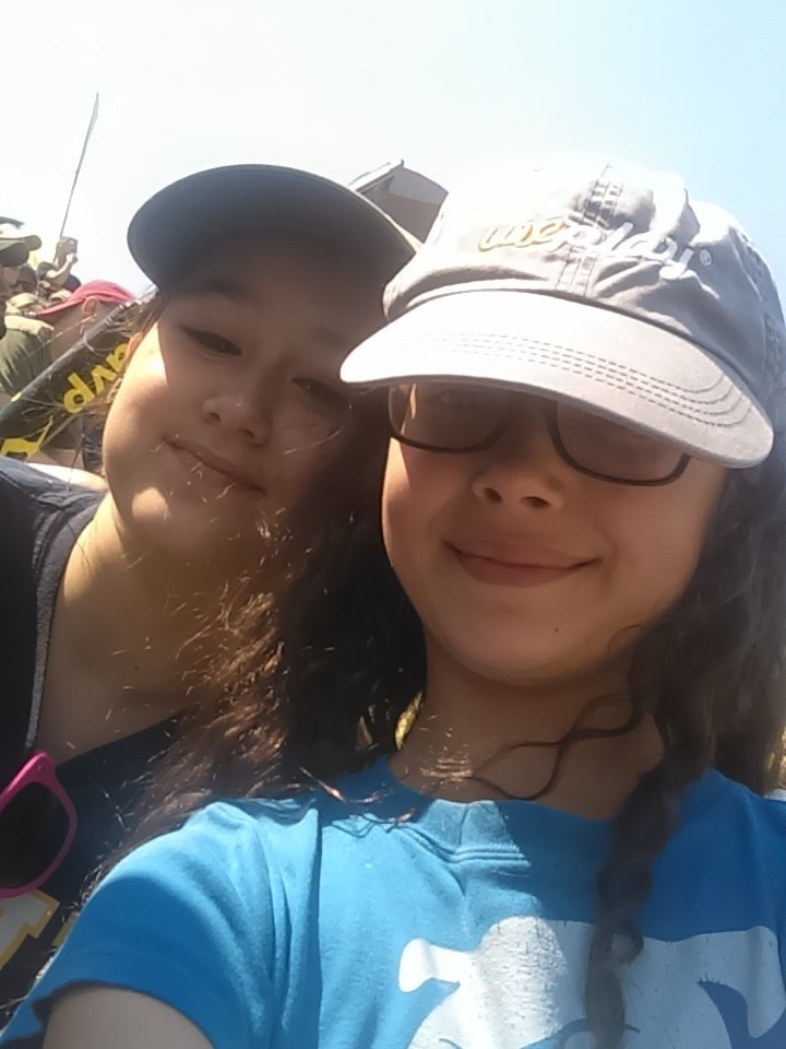 dkrubenstein's tweet image. Go volleyball!!!!! #FathersDay #AVPStrong #beachvolleyball #NYC #celiaandchiaraareawesome