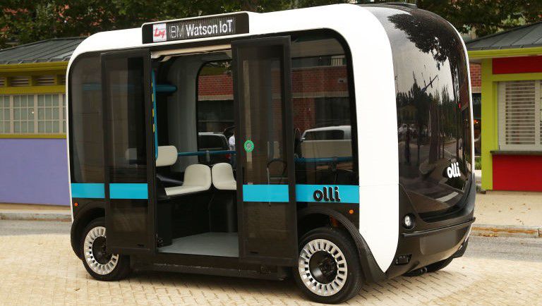 This fleet of Washington DC buses are driverless, electric and 3D-printed buff.ly/1UEitiM #tech