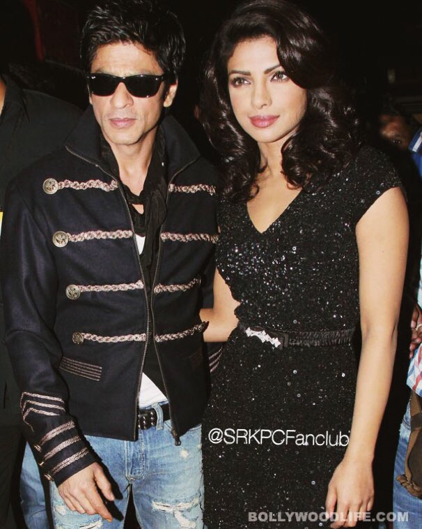 SRKPCFanclub's tweet photo. Throwback to @iamsrk &amp; @priyankachopra at the Apsara awards 2011 😍😍😍 #SRKPC https://t.co/7qTIE2W4Bl