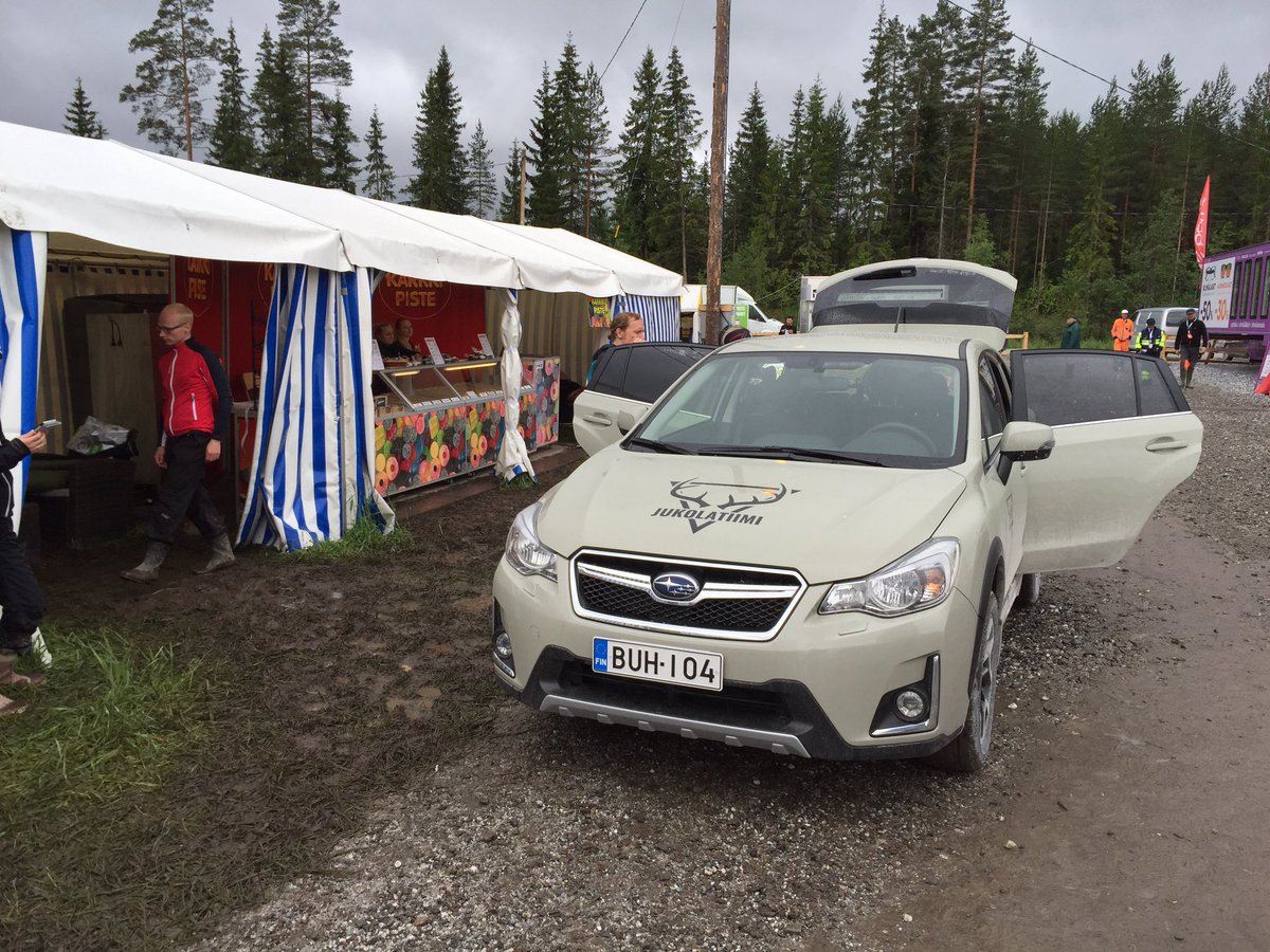 Ei muuten jäänyt Jukolatiimi liejuun kisassa eikä sen jälkeenkään! #subaru #neliveto