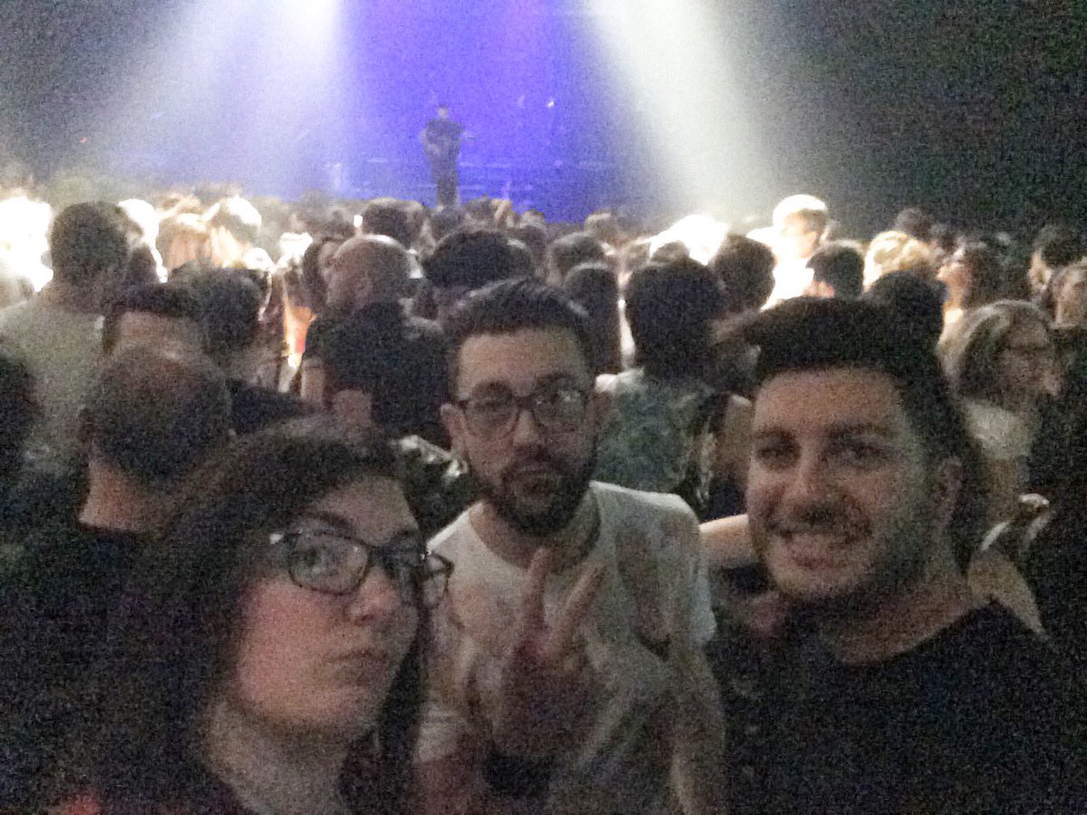 ChiaraCordaro's tweet photo. @PTXofficial HERE WE ARE!! ✌🏼️ #Pentatonix #PTX #Live #Milano #Alcatraz ❣🔝 https://t.co/bgySVkjYKp