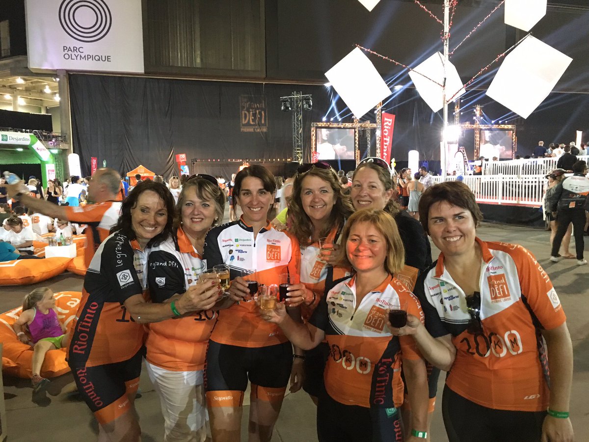 Mission accomplie pour l'équipe des élues municipales #UMQ @gazmetro. Nous sommes fiers de vous! #1000km #gdpl