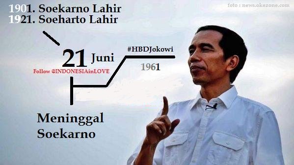 INDONESIAinLOVE's tweet photo. Besok Selamat Ulang Tahun Jokowi ke-55. Semoga @jokowi Sehat Selalu. #HBDJokowi #HariJokowi https://t.co/j4jbKBPSRW