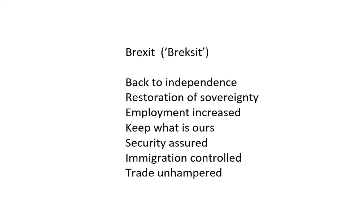 Peter__Lewis's tweet photo. #bbcqt Britain will contribute more to the world outside the EU. EU works on the principle #GiveLessTakeMore https://t.co/DPhtrid5pl