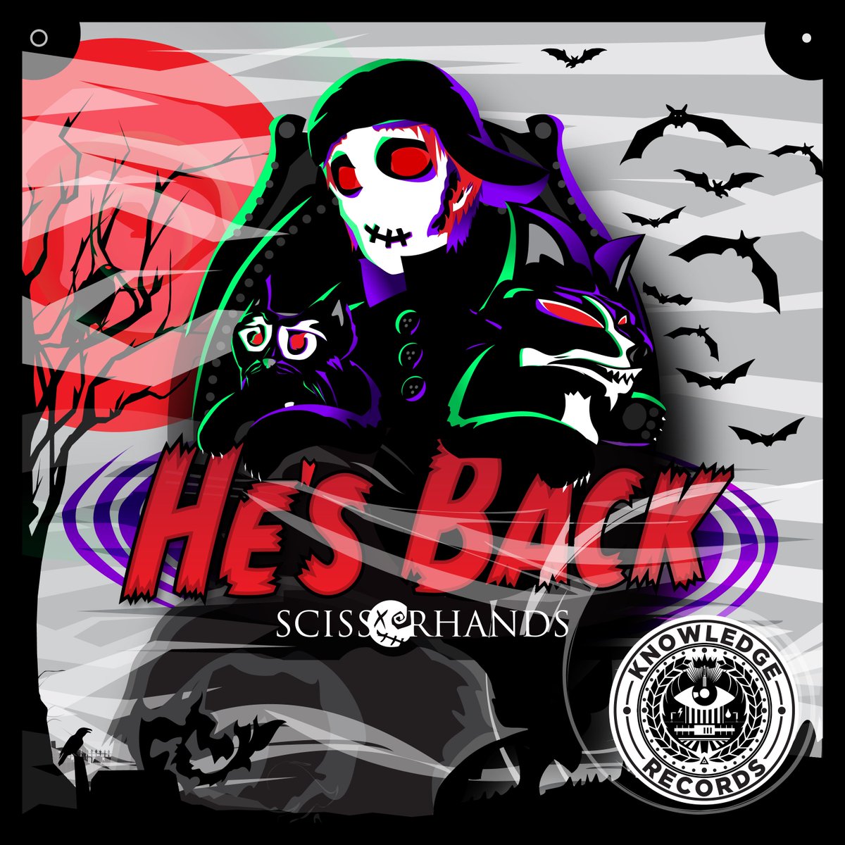 7.7.16 #scissorhands #dubstep #drumandbass #black