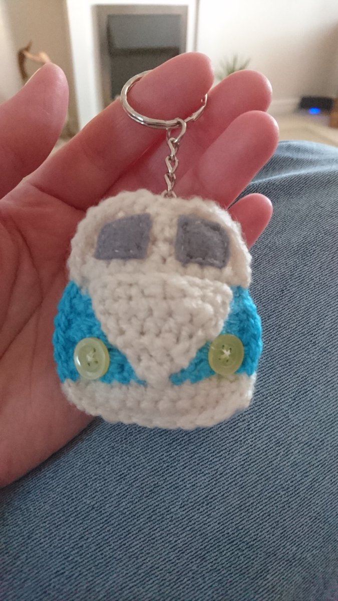 Dempsey1201's tweet photo. #handmade Handmade campervan keyring. https://t.co/HpwcPsCfWn