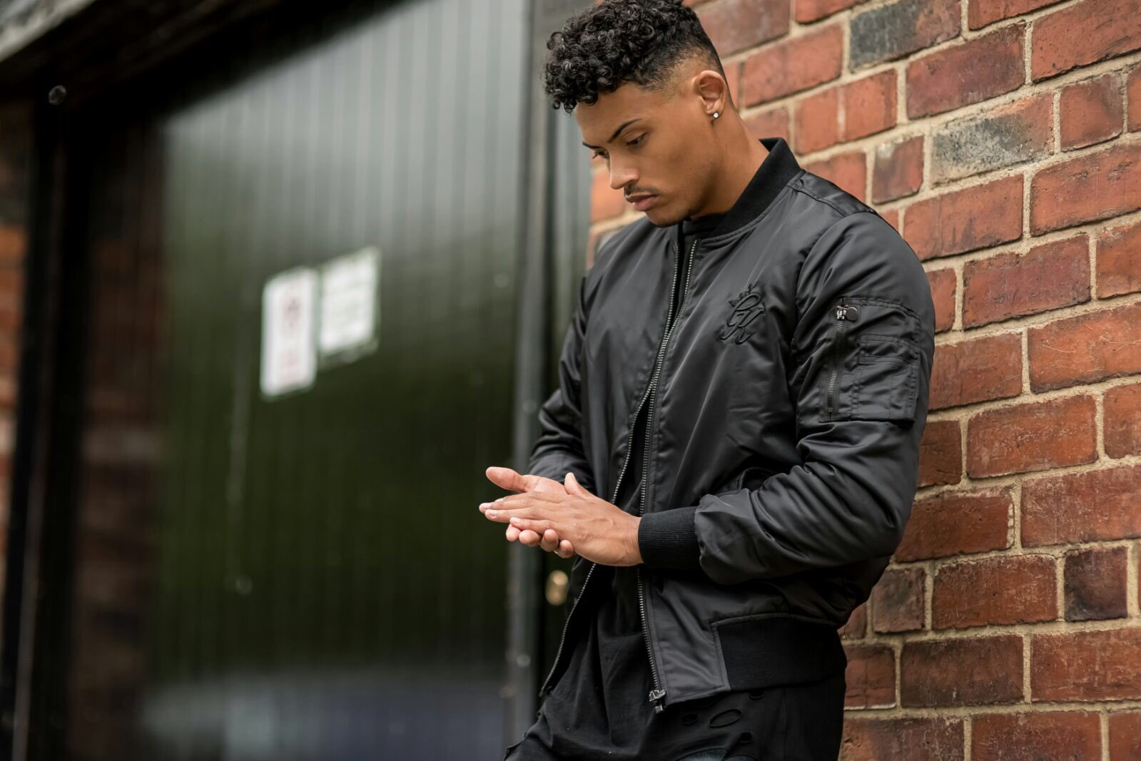 Gym king top bomber jacket