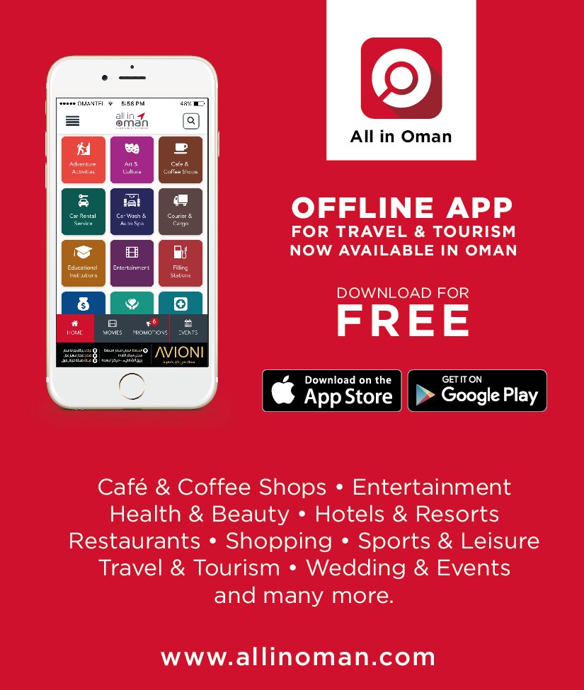 maifinder's tweet photo. #AllInOman Offline App for Travel, Tourism & Entertainment. download our app today!
#OmanApp #OmanGuide https://t.co/7xEITYuEcp