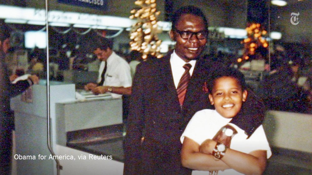 nytimes's tweet photo. A trove of letters sheds light on President Obama's dad. But the president hasn't read them. https://t.co/GjNA1RPJRi https://t.co/t0Lxta3fdi