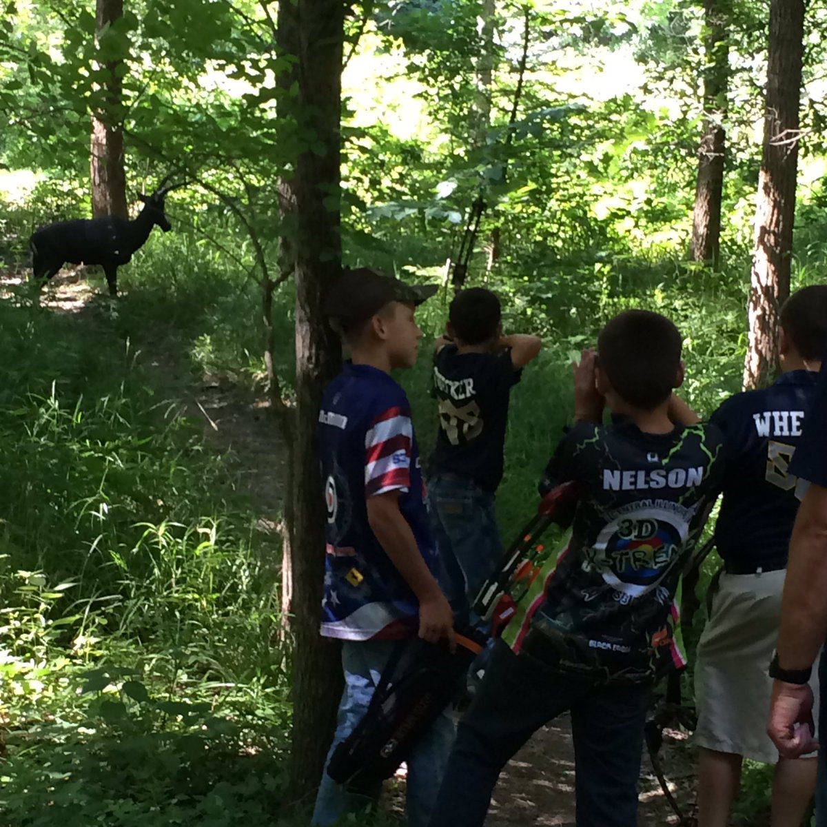 TimWilliams38's tweet image. St. James Elementary archers on day 2.  #S3DA #nationals