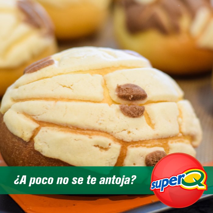 SuperQTiendas's tweet photo. ¿Antojo de media tarde? Prueba nuestro delicioso pan recién horneado. https://t.co/uy075oQX02 https://t.co/B1R3wJ6O4s