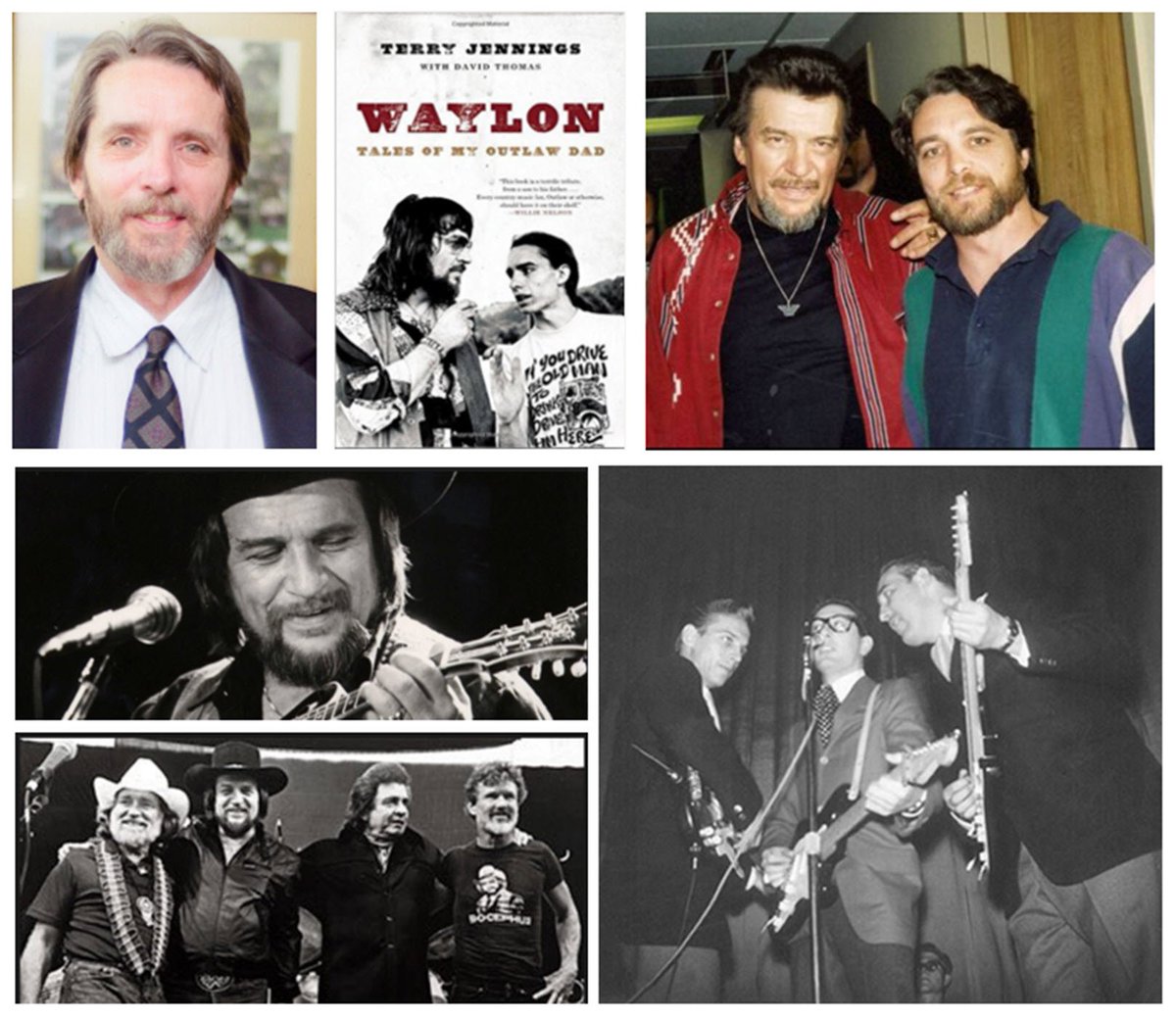 LoneStarLit's tweet photo. HAPPY FATHER'S DAY. . .@lonestarlit interviews @TerryJennings33 on book about his dad, Waylon Jennings. #texasdads https://t.co/Q4cY3oXGD4