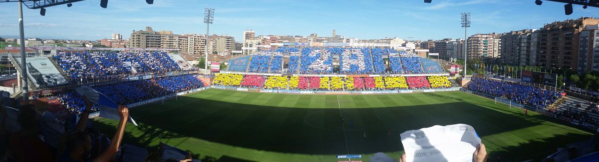 danicatradio's tweet photo. Avui nou rècord al Camp d'Esports #Lleida. 13.700 espectadors han demostrat la força del @Lleida_Esportiu #futbolcat https://t.co/FaPQ5xPBMG