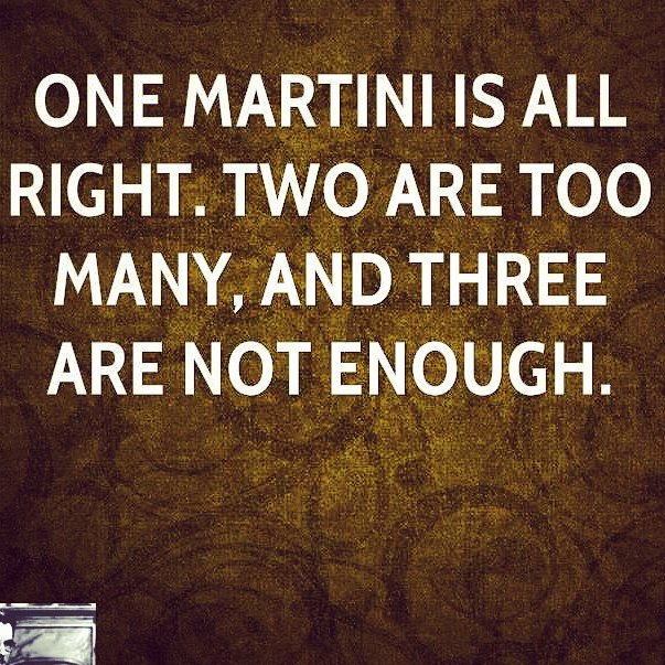 As James Thurber rightly said... 
#WorldMartiniDay #Sundaysips  #gin #vermouth #olive #lemontwist