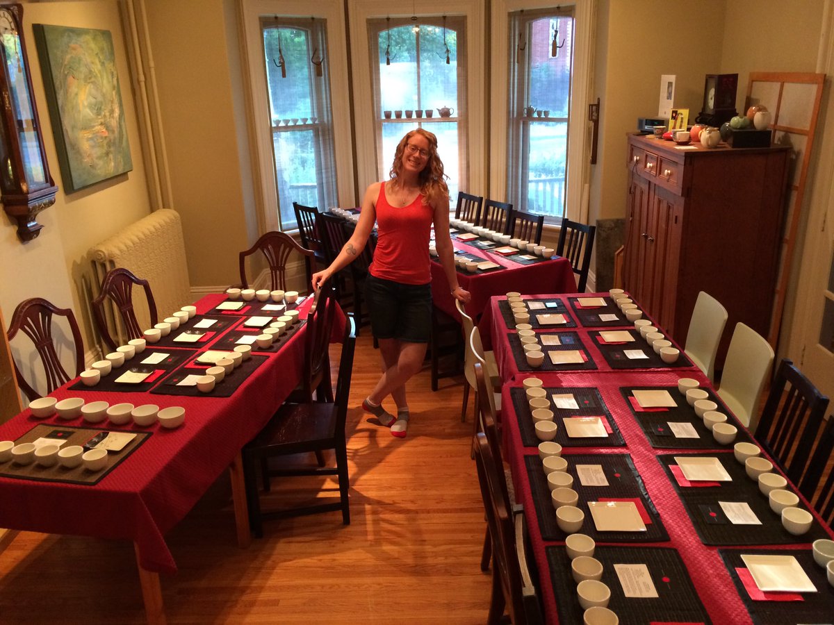 Tea and Chocolate tasting for 25 #Stratford <a href="/CathyRehberg/">Cathy Rehberg</a> #chocolate #zen