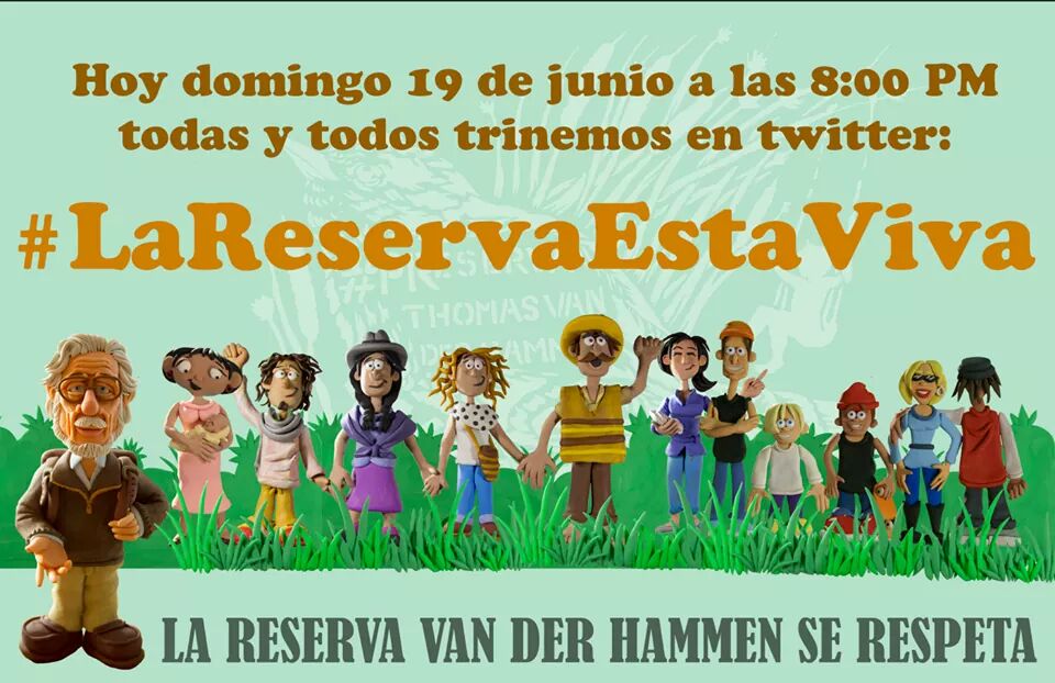 monilozanop's tweet photo. #AEstaHora empieza movilización con #YoApoyoaTasco y #LaReservaEstaViva  en defensa del ambiente y la vida https://t.co/igVyr4WpdD