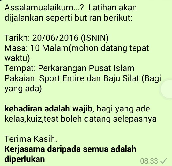 raubFighters's tweet photo. Come Join Us!! Tak ada basic silat tapi berminat pun boleh join👊👊👊
@mppuitmraub @JPKuitmraub @jsmuitmraub @uitmraub https://t.co/KxHUdZ9kwz