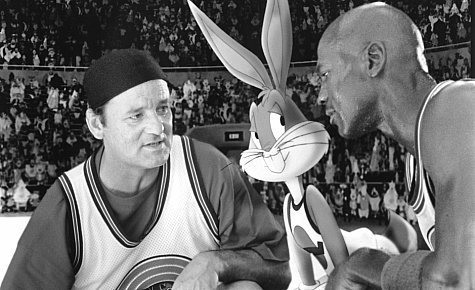 IMDb's tweet image. #DidYouKnow: &apos;Space Jam&apos; is the highest grossing basketball movie of all time? #IMDbTrivia