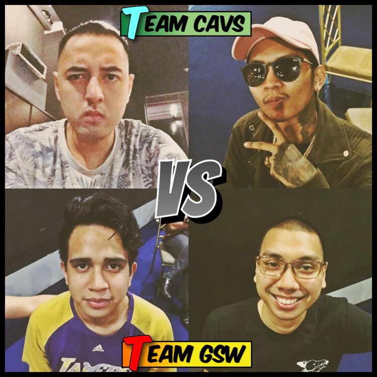 Kami lagi taruhan, yang kalah traktir makan! Choose your side now !!! #Game7 #TeamCavs #GoCAVS !!