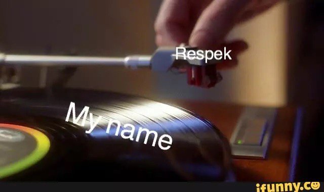 PineappleAlien_'s tweet photo. #putsome #respek #on #iFunny @iDezzyXD  https://t.co/3bYWGnOLOE https://t.co/JDI4JbHjLt