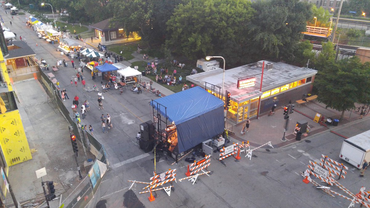 VoiceofMeffley's tweet photo. Squeezing every minute from a sultry summer Sunday on the balcony with final @Custer_Fair act of 2016! #CusterFair https://t.co/mKKV7X2g4I
