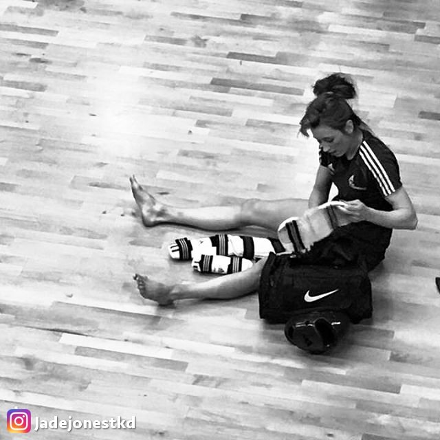 DeesideDotCom's tweet photo. Jade Jones -  "8 weeks to go , till it all comes down to that one day, one shot at Olympic GOLD!!" https://t.co/D9K6VctNXF