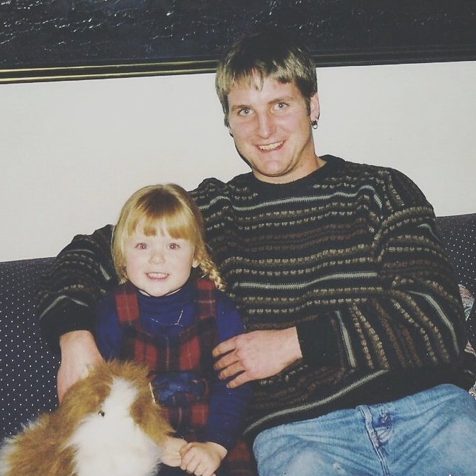 sylviepokes's tweet photo. so 90s it hurts #HappyFathersDay #thatearring https://t.co/KyFrUthKOX