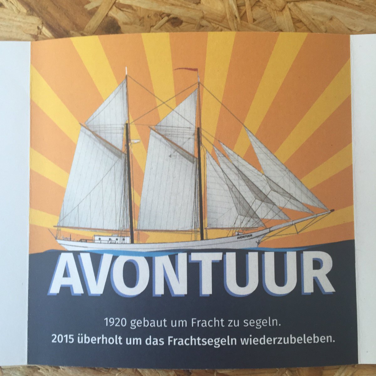 HannoverGin's tweet photo. Das Projekt #HannoverGin #HannoverVodka #Fässer #Avontuur #Segelschiff #ElsfletherWerft #TollesProjekt #Spannend https://t.co/SNLAElHye2