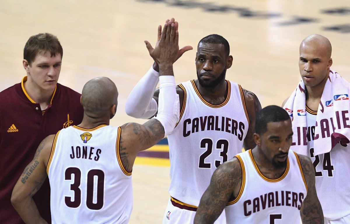 SportsCenter's tweet image. Cavaliers are looking to become the 1st team in NBA Finals history to win after trailing 3-1.