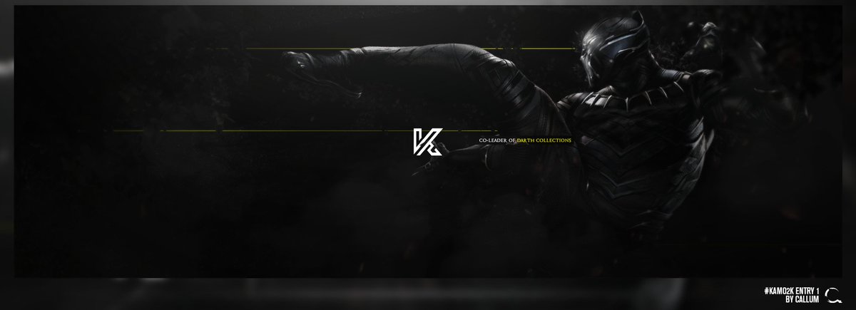 CallumCreate's tweet photo. ''Black Panther'' Themed Header for @kamoghoul. #KAMO2K

Feedback is appreciated

HD - https://t.co/misg52Sgts https://t.co/AmYgTtPkwG