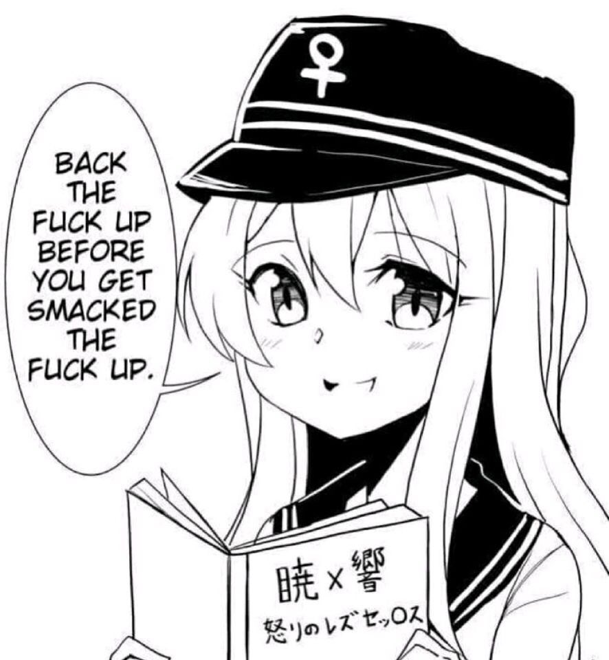 When someone starts talking shit about your Waifu